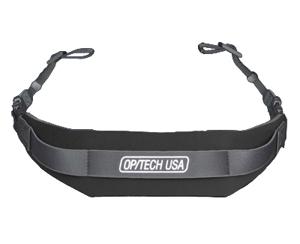 OP/TECH USA Pro Strap riem Digitale camera Leer, Neopreen, Nylon Zwart