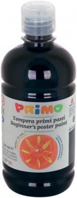 Primo plakkaatverf Tempera 500 ml zwart Primo plakkaatverf Tempera 500 ml zwart