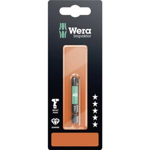 Wera 867/4 IMP DC SB SiS 05073967001 Torx-bit T 40 Gereedschapsstaal Gelegeerd, Diamant gecoat F 6.3 1 stuk(s)