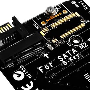 Silverstone ECM20 interfacekaart/-adapter Intern PCIe, SATA