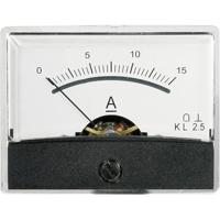 VOLTCRAFT AM-60X46/15A/DC AM-60X46/15A/DC Inbouwmeter AM-60X46/15A/DC 15 A Draaispoel