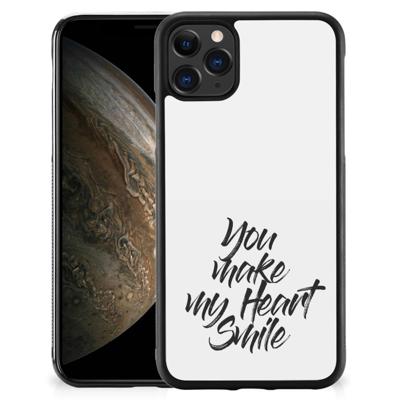 Apple iPhone 11 Pro Hoesje met Quotes Heart Smile