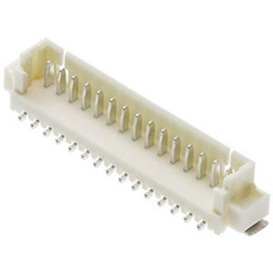 Molex 533980771 Male header, inbouw (standaard) Totaal aantal polen: 7 Rastermaat: 1.25 mm Inhoud: 1 stuk(s) Tape on Full reel