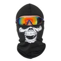 Bivakmuts Ski Muts Skull - Muts met schedel print Model D - thumbnail