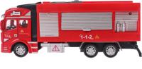 Johntoy spuitwagen brandweer rood 19 cm