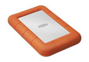 LaCie Rugged Mini 4 TB Externe harde schijf (2,5 inch) USB 3.2 Gen 1 (USB 3.0) Zilver, Oranje 9000633