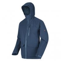 Regatta outdoorjas Pulton heren polyester jeansblauw