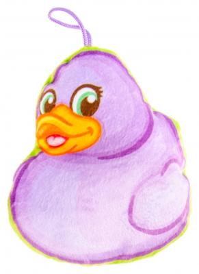 LG Imports knuffeleendje 14 cm paars LG Imports knuffeleendje 14 cm paars