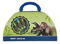 Overige Merken Dinosaurus Kleurkoffer 51-Delig