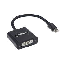 Manhattan 322485 Mini-DisplayPort DVI-I Dual-Link interfacekabel en adapter wit