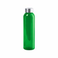 Waterfles/drinkfles AQUAMAN - glas - Groen - met RVS dop - 500 ml - Sportfles - Bidon