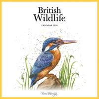 2026 Bree Merryn British Wildlife Wall Calendar
