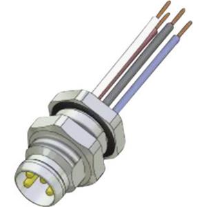 Conec 42-01035 Sensor/actuator inbouwconnector M8 Aantal polen: 4 Stekker, inbouw 1 stuk(s)