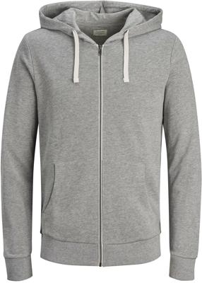 Jack and Jones Grijs Vest Met Capuchon Regular Fit