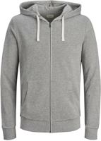 Jack and Jones Grijs Vest Met Capuchon Regular Fit