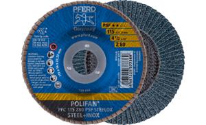 PFERD 67768115 Z Psf Steelox Lamellenschijf Diameter 115 mm Boordiameter 22.23 mm 10 stuk(s)