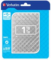 Verbatim Store n Go 1 TB Externe harde schijf (2,5 inch) USB 3.2 Gen 1 (USB 3.0) Zilver 53197 - thumbnail