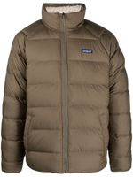 Patagonia veste matelassée à patch logo - Vert - thumbnail