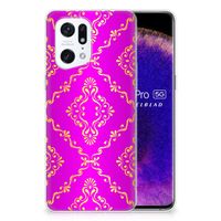 Siliconen Hoesje OPPO Find X5 Pro Barok Roze