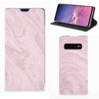 Samsung Galaxy S10 Standcase Marble Pink - Origineel Cadeau Vriendin - thumbnail