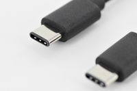 Digitus 1m USB 3.1 C - C USB-kabel USB 3.2 Gen 2 (3.1 Gen 2) USB C Zwart - thumbnail