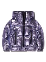 Moncler Enfant doudoune à effet métallisé - Violet - thumbnail