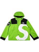 Supreme x The North Face veste à logo imprimé - Vert