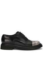 Dolce & Gabbana derbies Francesina à bout contrastant - Noir - thumbnail