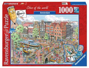 Fleroux Amsterdam Puzzel 1000 Stukjes