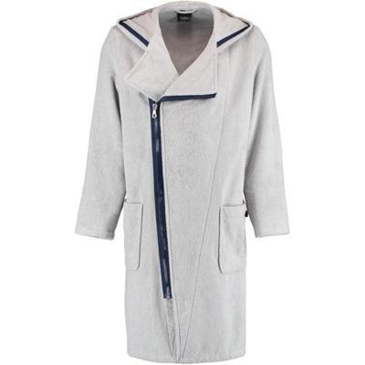 Cawö Cawö 6516 Herren Badjas met nieuwe ritssluiting - platin-navy-705