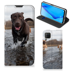 Huawei P40 Lite Hoesje maken Honden Labrador