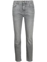 7 For All Mankind jean skinny à taille haute - Gris - thumbnail