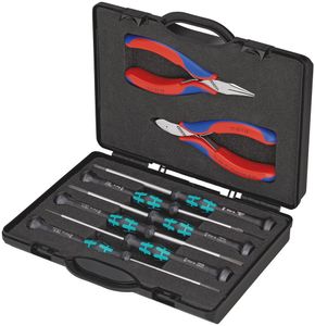 Knipex 00 20 18 mechanische gereedschapsset 8 stuks gereedschap