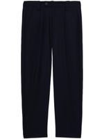 A.P.C. pantalon en laine mélangée à coupe droite - Bleu