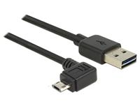 DeLOCK 83846 USB-kabel van 1 m USB naar Micro-USB B