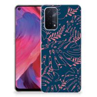 OPPO A93 5G TPU Case Palm Leaves - thumbnail