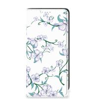 Samsung Galaxy A41 Uniek Smart Cover Blossom White