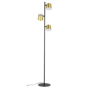 Stars of Light Zwart met gouden vloerlamp Altamira 39987