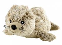 Warmies warmteknuffel zeehond 22 cm lichtbruin