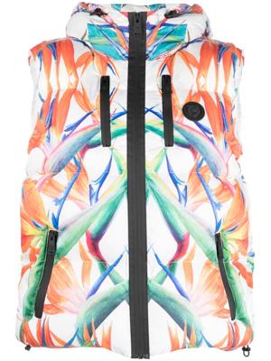 Plein Sport Bodywarmer met print - Wit Plein Sport Bodywarmer met print - Wit