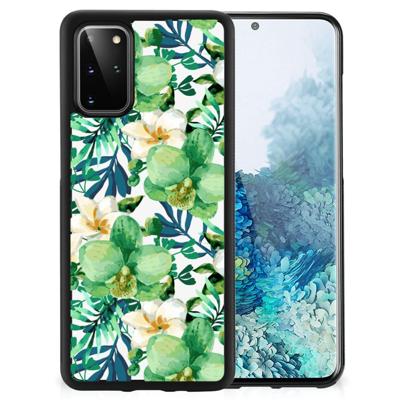 Samsung S20 Plus Skin Case Orchidee Groen