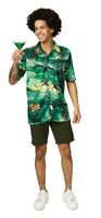 Hawaii blouse groen