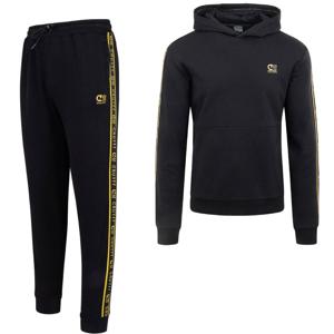 Cruyff Xicota Brand Hoodie Trainingspak Zwart Goud