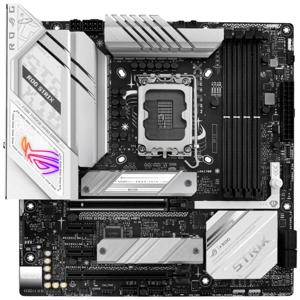 Asus ROG STRIX B760-G GAMING WIFI Moederbord Socket Intel 1700 Vormfactor Micro-ATX Moederbord chipset Intel® B760