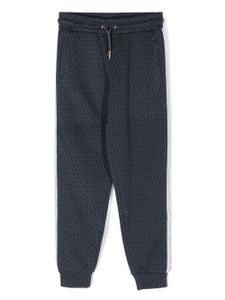 Michael Kors Kids pantalon de jogging à logo - Bleu