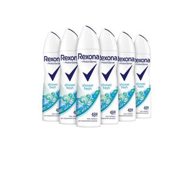 Rexona Women Shower Fresh anti-transpirant spray - 6 x 150 ml Rexona Women Shower Fresh anti-transpirant spray - 6 x 150 ml