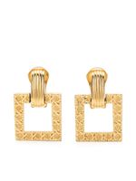 Christian Dior Pre-Owned boucles d'oreilles à fermoir clip (années 1980)