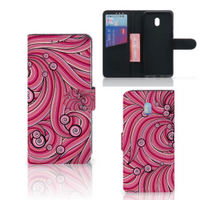 Xiaomi Redmi 8A Hoesje Swirl Pink - thumbnail