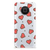 Nokia X10 | X20 TPU bumper Hearts - thumbnail