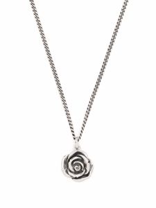 Emanuele Bicocchi collier à pendentif rose - Argent